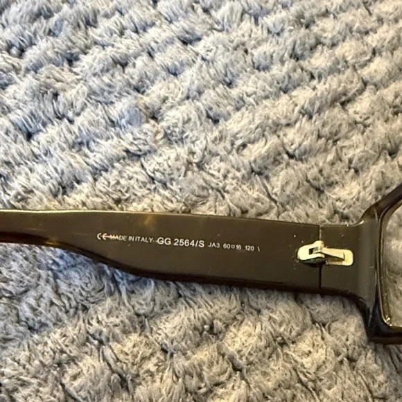 Gucci Men's Glasses - Black and Brown - Picture 4 of 7